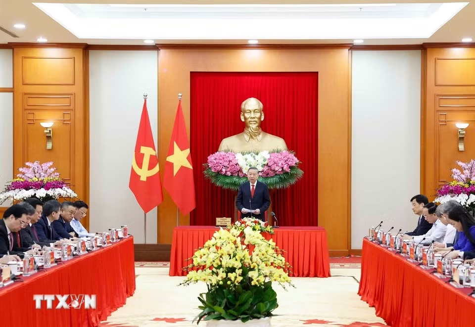 Tổng Bí thư, Chủ tịch nước Tô Lâm: Tập trung nghiên cứu những vấn đề lý luận mới và cấp bách
